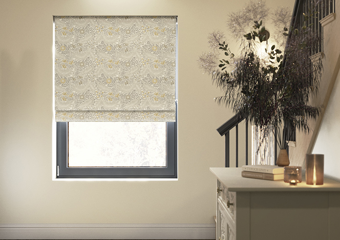 William Morris At Home Larkspur, Flint - Twist&Fit Roman Blind - Image 3